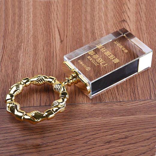 合作共赢奖杯金属奖杯定制握手奖杯经销商奖牌授权牌定做纪念品 商品图4