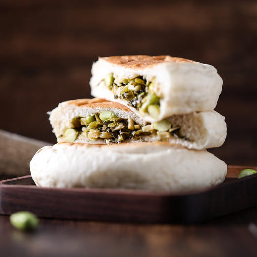 毛豆雪菜蘑菇包 商品图1