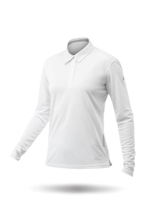 Zhik ZhikDry Lt女款UV50+速干翻领长袖Polo衫Womens Long Sleeve Polo 商品图3