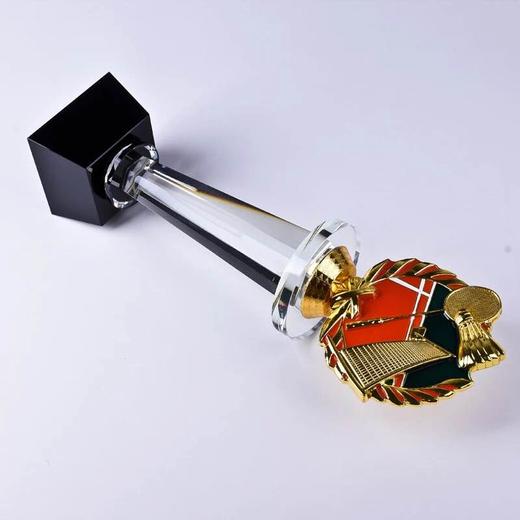 创意羽毛球比赛奖杯纪念品定制高档水晶奖杯定做制作体育颁奖礼品 商品图2