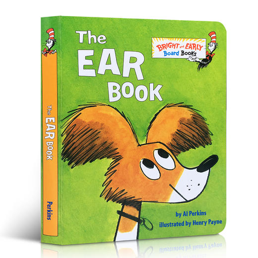 英文原版 The Ear Book 耳朵书 苏斯博士 Dr. Seuss 低幼儿童基础感官声音与耳朵英语阅读启蒙读物纸板书 撕不烂 商品图0