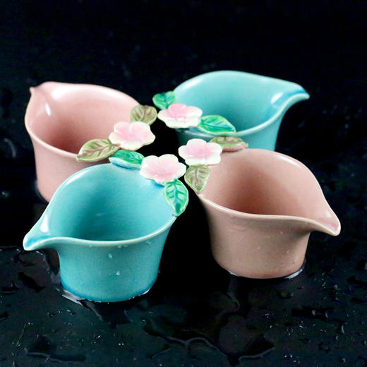 冰裂桃花碟 商品图2