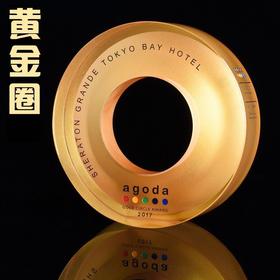 黄金圈纪念品奖杯定制新款创意奖杯水晶定做纪念品歌个性奖牌刻字