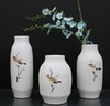 【花瓶】*花瓶景德镇陶瓷三件套简约现代礼品手绘装饰摆件陶瓷工艺品 商品缩略图0