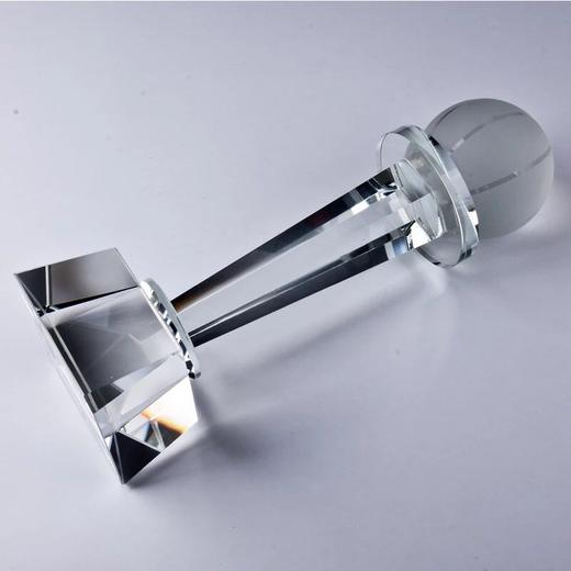 创意篮球水晶奖杯定制NBA比赛高档MVP篮球赛冠军奖杯定做礼品刻字 商品图3