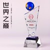 高档水晶奖杯奖牌定制创意荣誉冠军奖杯定做公司颁奖奖品制作刻字 商品缩略图1