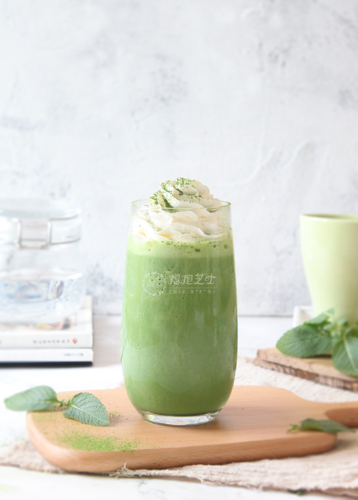 抹茶冰冰乐500ml杯