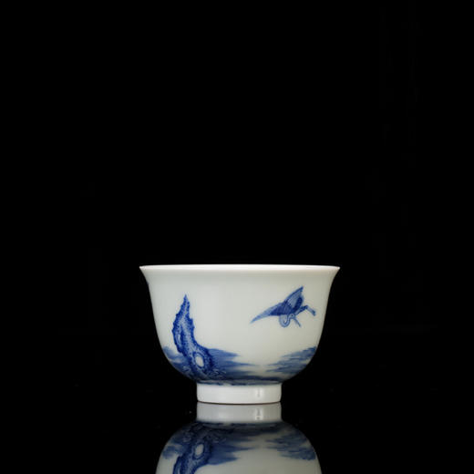 宝瓷林 青花柴窑仙人渡海杯 商品图1