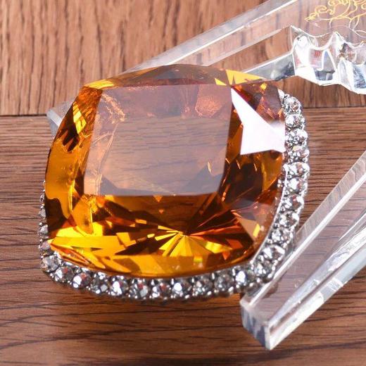 高档钻石水晶奖杯定制定做创意优秀员工颁奖奖品制作刻字 商品图4