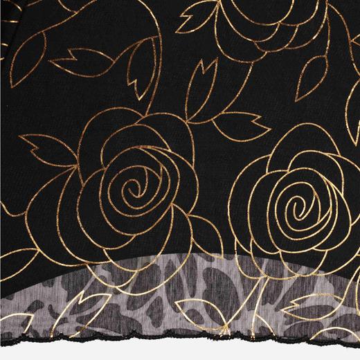 时尚玫瑰烫金50cm*8k树脂铝中棒超轻晴雨伞  78428 商品图1