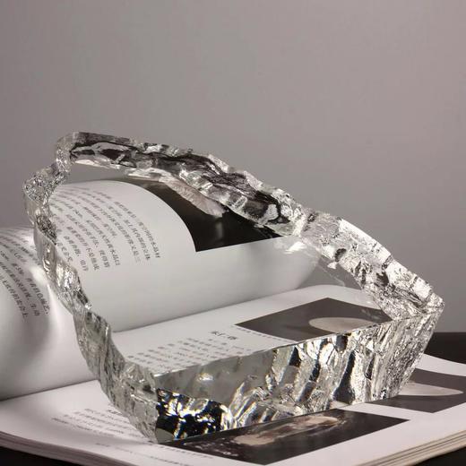 水晶冰山奖牌奖杯水晶定制定做纪念品创意加盟牌免费刻字 商品图4