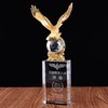 大展宏图水晶奖杯定制定做纪念品老鹰奖杯 金属奖杯定制年会奖品 商品缩略图2