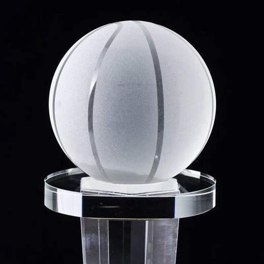 创意篮球水晶奖杯定制NBA比赛高档MVP篮球赛冠军奖杯定做礼品刻字 商品图4