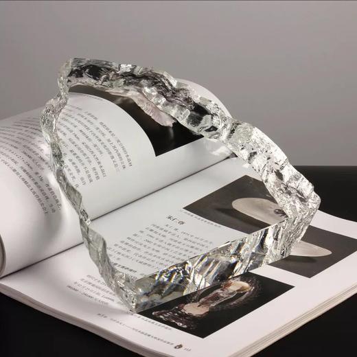 水晶冰山奖牌奖杯水晶定制定做纪念品创意加盟牌免费刻字 商品图3