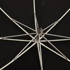 时尚玫瑰烫金50cm*8k树脂铝中棒超轻晴雨伞  78428 商品缩略图3