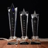 水晶奖杯  定制现货大中小奖牌 五角星奖杯制作 星星奖杯 公司奖杯 商品缩略图1