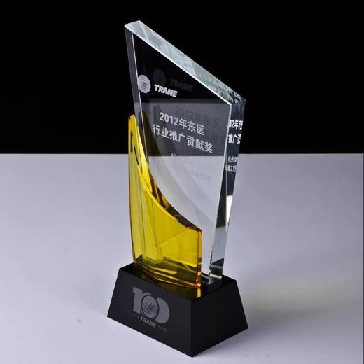 水晶奖杯定制高档奖牌定做创意冠军奖杯纪念品公司颁奖奖品刻字 商品图3