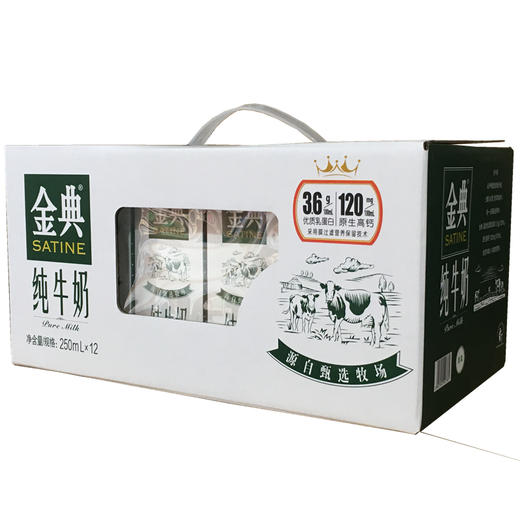伊利金典纯牛奶250ml*12 商品图0