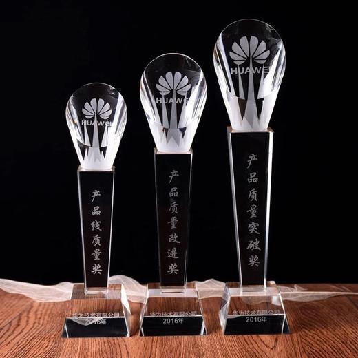 奖杯水晶定制奖牌奖杯运动会奖品比赛奖杯纪念品公司表彰奖杯 商品图1