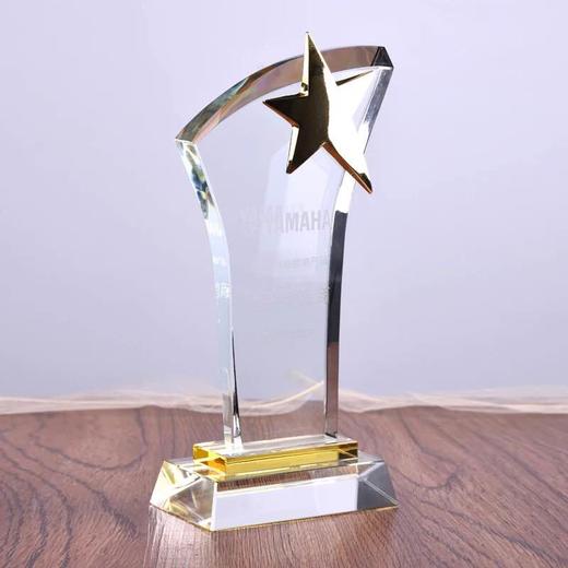 水晶琉璃奖杯定制  定做 奖杯 奖牌 刻字 个性制作 商品图2