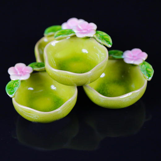 冰裂桃花碟 商品图3