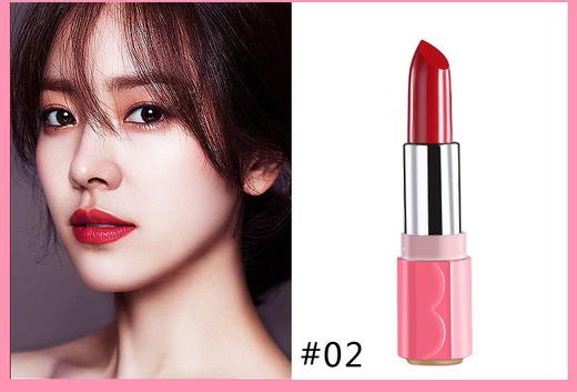 【口红】QIC网红糖果口红 滋润显色不沾杯唇彩化妆品 商品图4
