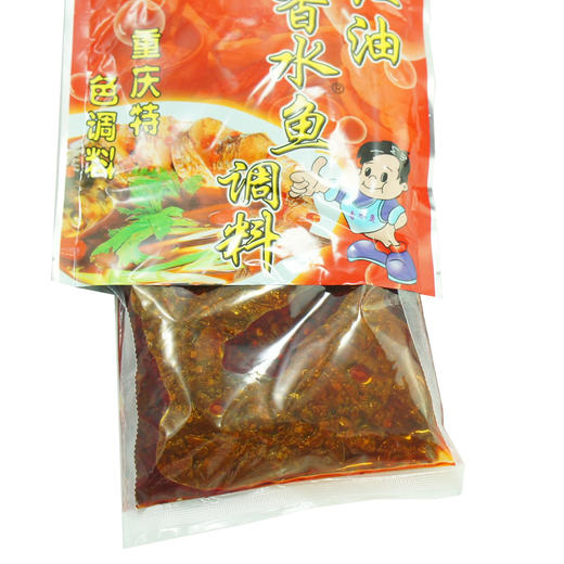 重庆特产周君记红油香水鱼调料150g 经典川菜水煮鱼佐料 麻辣底料 商品图2