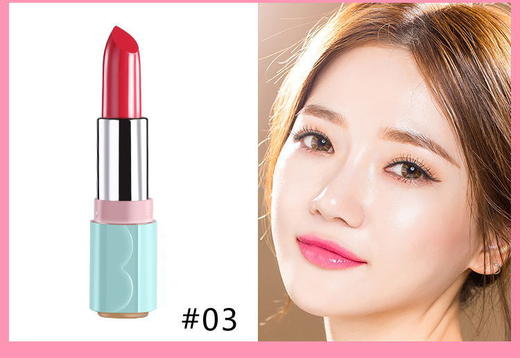 【口红】QIC网红糖果口红 滋润显色不沾杯唇彩化妆品 商品图5