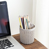 【开学季】镂空多功能小笔筒塑料办公收纳筒 创意学生简约桌面收纳盒 商品缩略图1