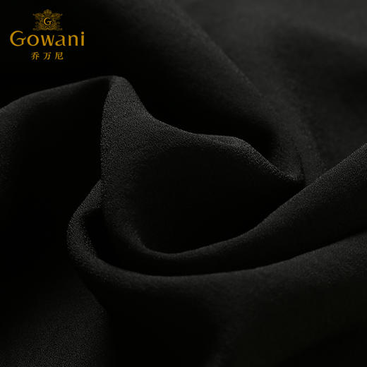 乔万尼夏季上衣时尚通勤修身拼色设计感无袖衬衫EB2C866 商品图4