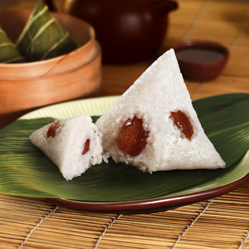 新疆红枣粽5袋 真空100克*2只 5袋 五芳斋端午送礼嘉兴粽子甜粽子