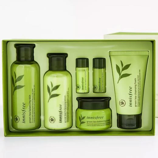【现货】悦诗风吟绿茶平衡水乳两件套/三件套/单品水200ml/乳液160ml 商品图0