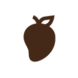 芒果冻、芒果肉、芒果浆慕斯