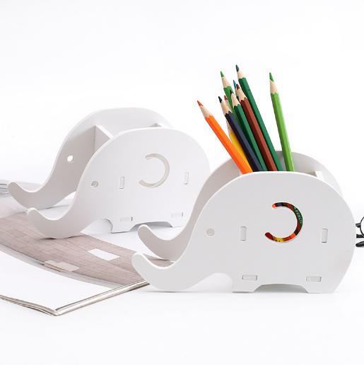 【日用百货】大象手机支架手机座笔筒办公文具 商品图1