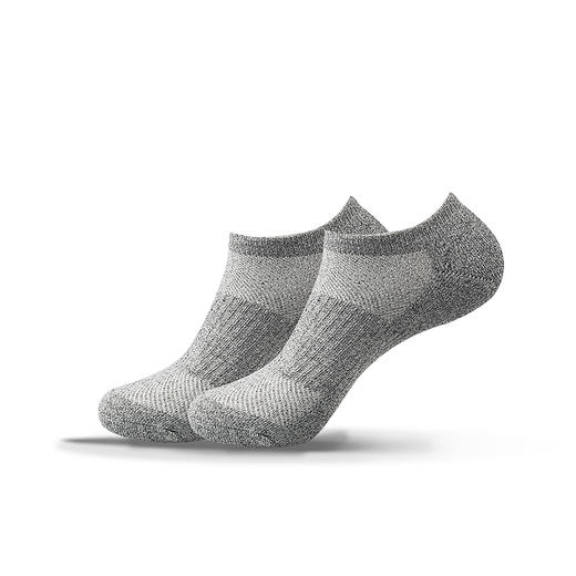 穿不臭的户外运动袜 马拉松长跑袜 越野徒步登山袜男袜（船袜） 商品图1