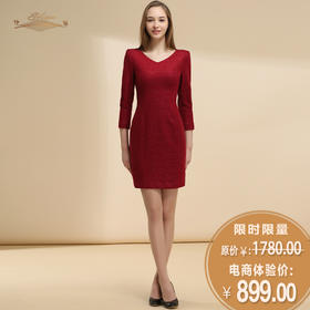 【特惠】YIQU | “心旷神怡”造型连身裙（烫钻款）P