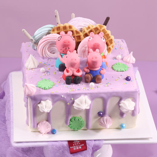 388粉红猪一家亲+288鲜花套餐 商品图1