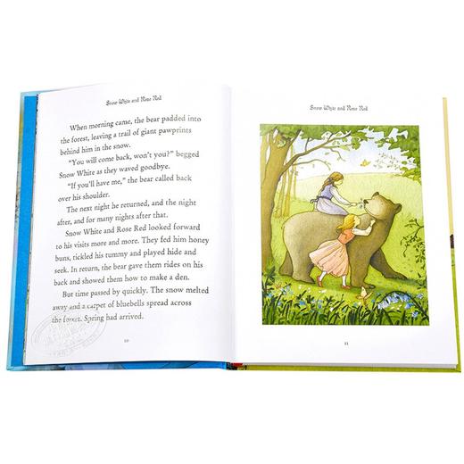 预售 英文原版 UsborneIllustratedGrimmFairyTales 格林童话 全彩精装 商品图2