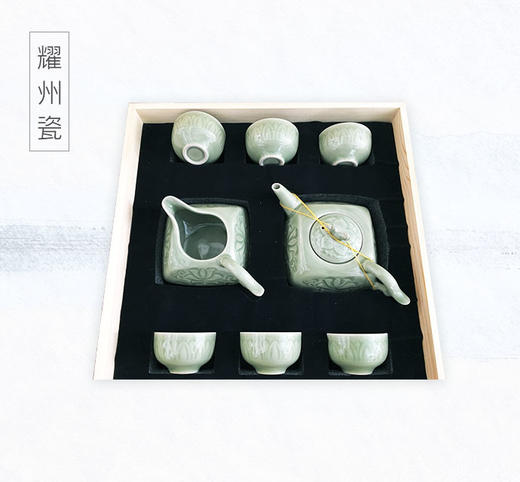 耀州瓷 茶具套装 商品图0