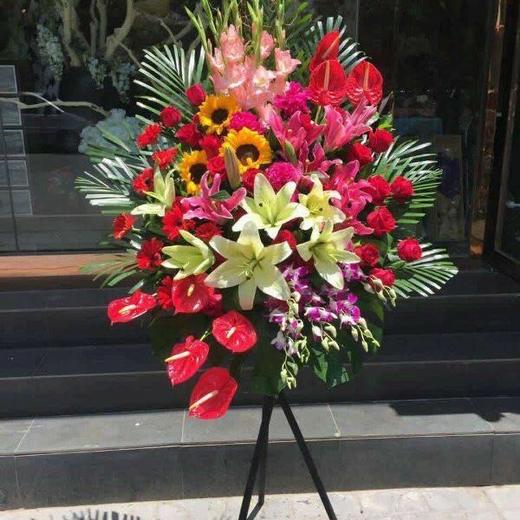 三脚架开业花篮开业庆典乔迁之喜