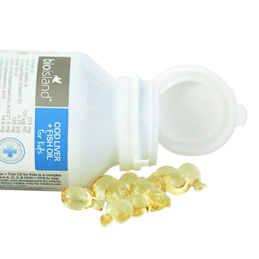 【保税】澳洲Bio-island佰澳朗德 婴幼儿鳕鱼鱼油鱼肝油 90粒/瓶 超值装 补脑补眼 商品图3