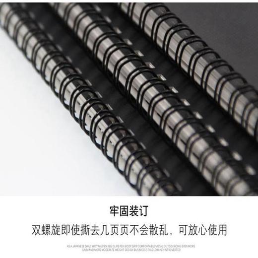日本国誉侧翻双螺旋方格笔记本子 进口原纸 可平摊对折记事本 A5/50页 A4/40页 商品图6