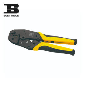 波斯 棘轮式端子压接钳 适用于裸端头及压线帽 0.5-6mm² BS432114