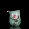 豆青粉彩花开富贵石榴杯6头茶具 商品缩略图2