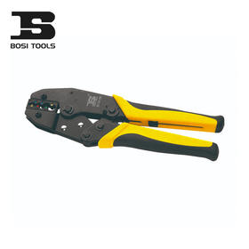 波斯 棘轮式端子压接钳 适用于裸端子接线 0.5-10mm²   BS432119