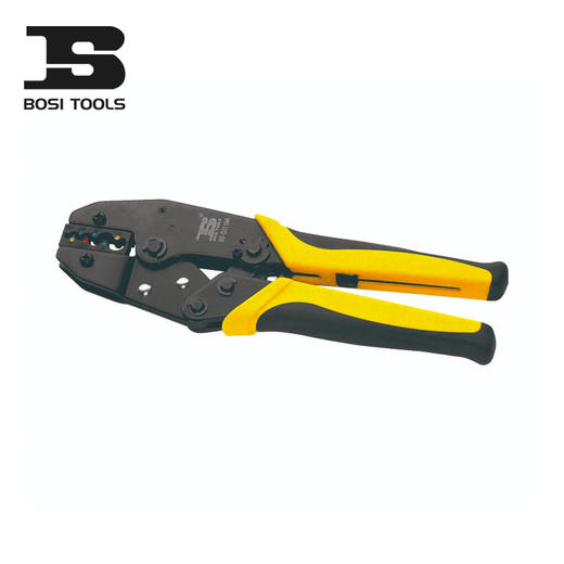 波斯 棘轮式端子压接钳 适用于裸端子接线 0.5-10mm²   BS432119 商品图0