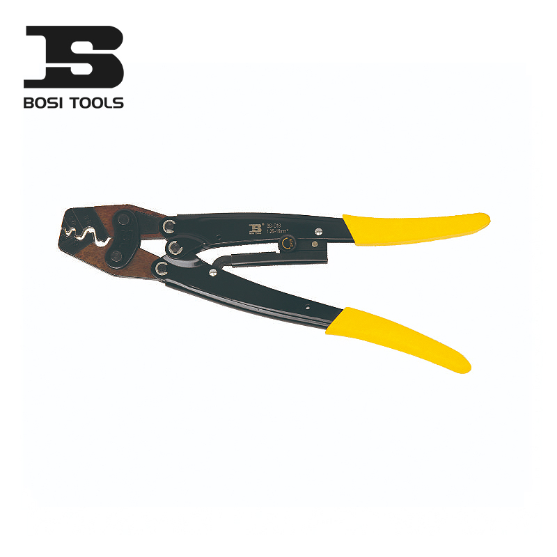 波斯 棘轮式端子压接钳 1.25-16mm²  BS433116