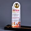 高档水晶奖杯定制创意足球比赛奖杯运动会冠军颁奖彩印定做 商品缩略图2