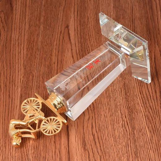 自行车比赛奖杯 环湖直行车比赛纪念品 体育比赛奖品金属奖杯定制 商品图3