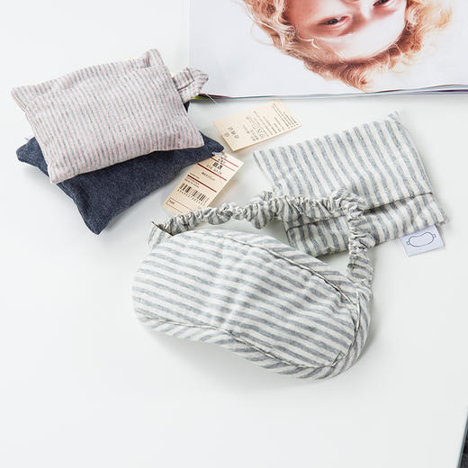 【眼罩】全棉旅行天竺棉睡眠遮光眼罩男女午休眼罩可爱纯棉透气 商品图2